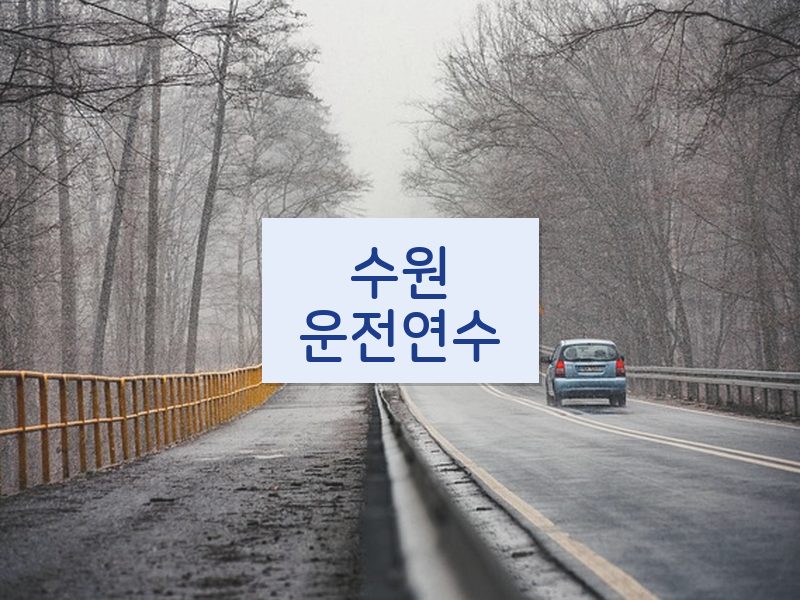 수원운전연수 후기