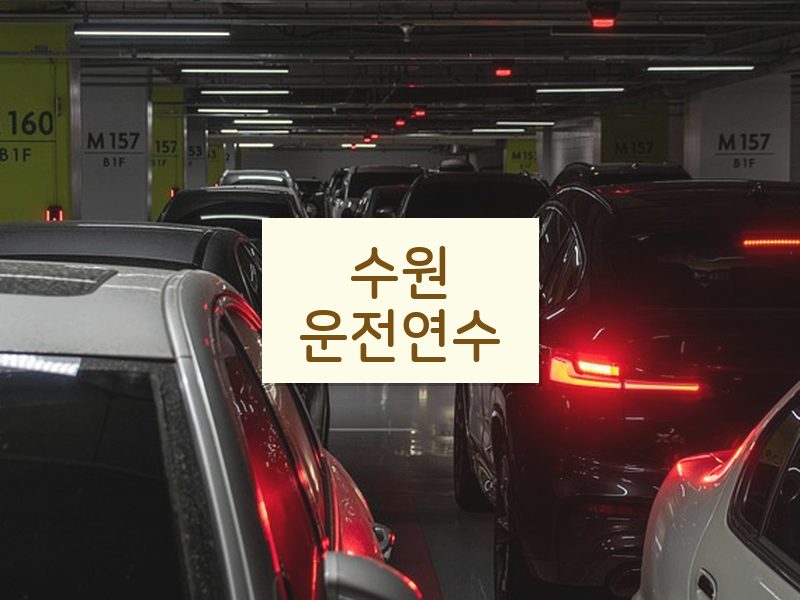 수원운전연수 후기