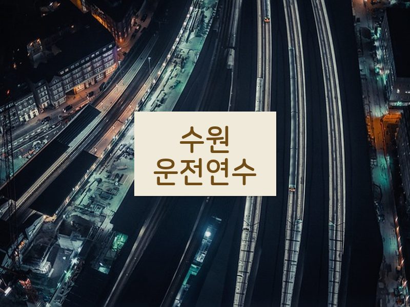 수원운전연수 후기