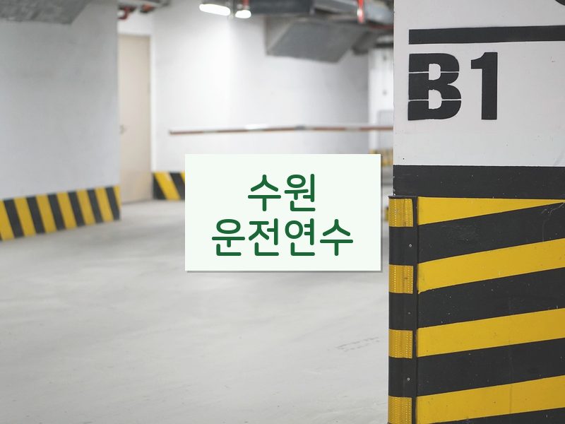 수원운전연수 후기