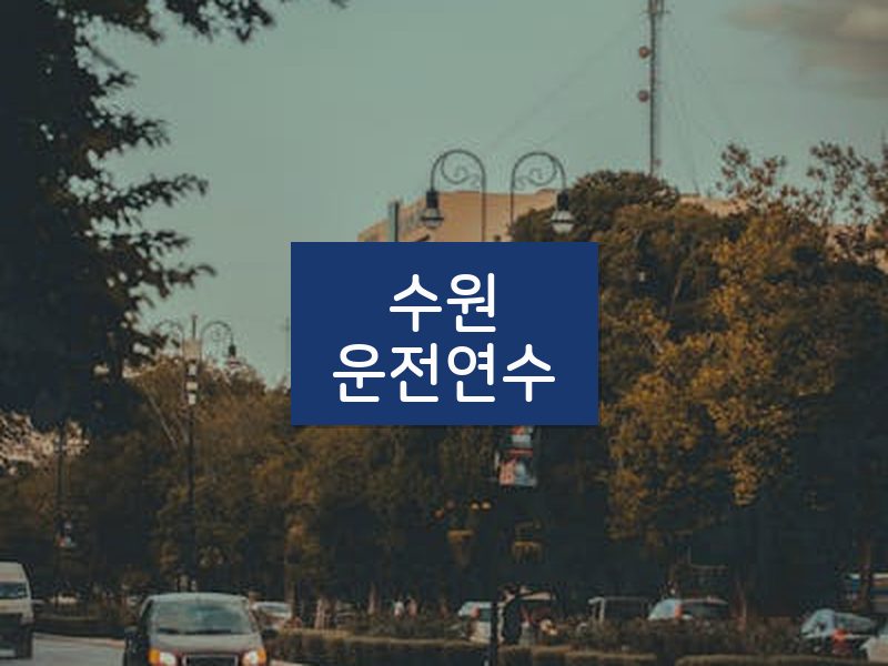 수원운전연수 후기
