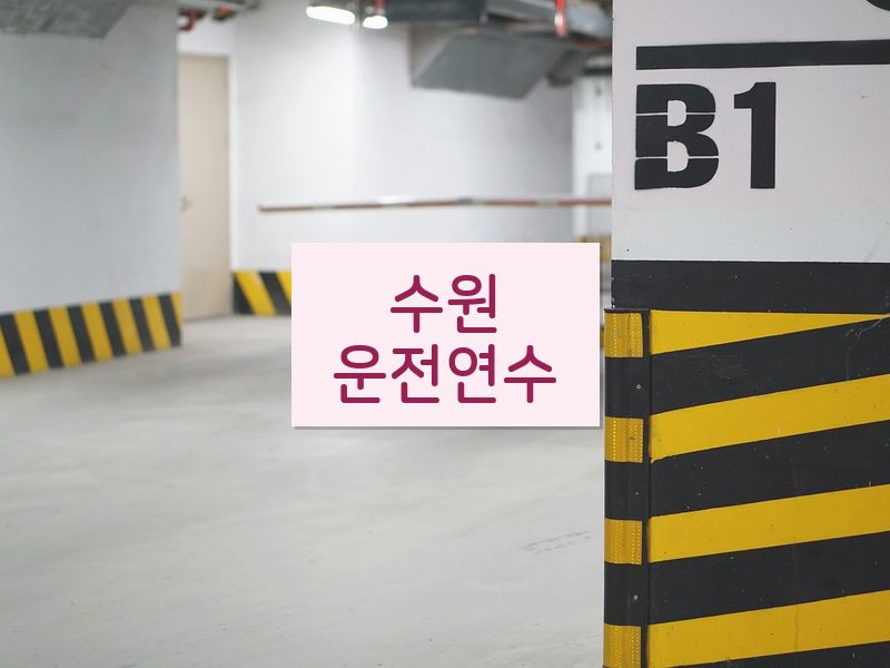 수원운전연수 후기