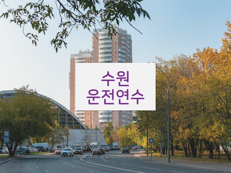 수원운전연수 후기