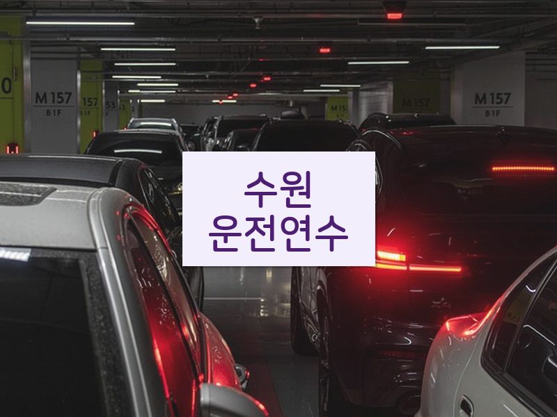 수원운전연수 후기