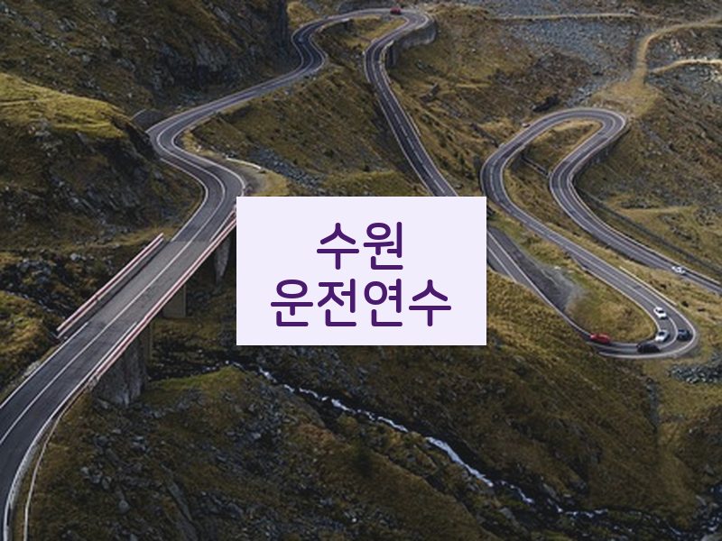 수원운전연수 후기