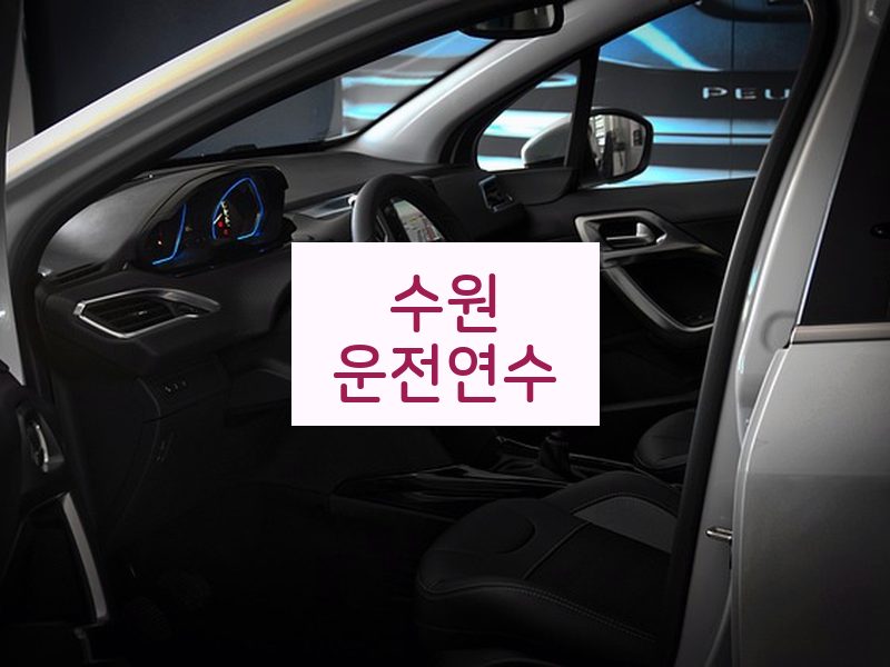 수원운전연수 후기