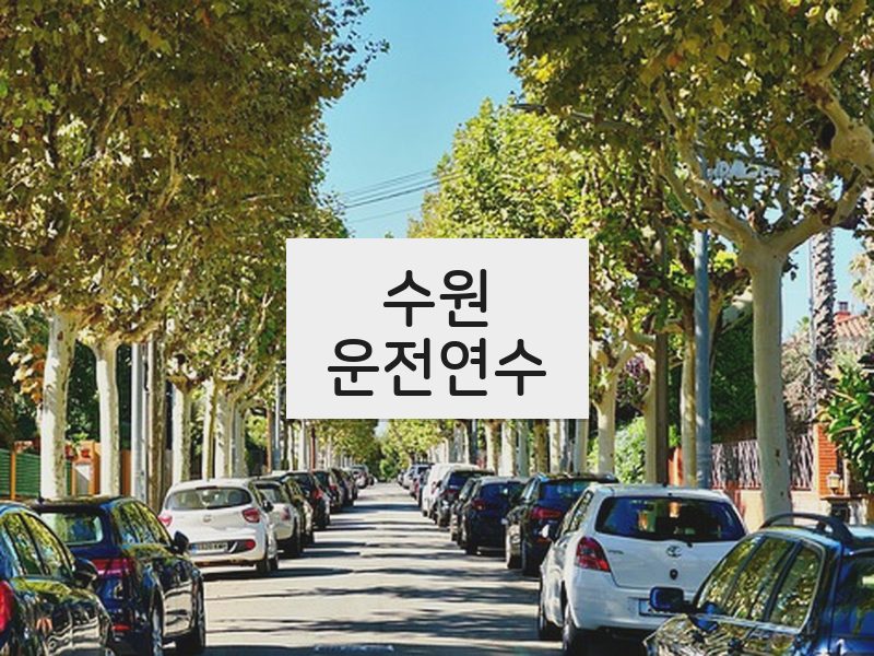 수원운전연수 후기