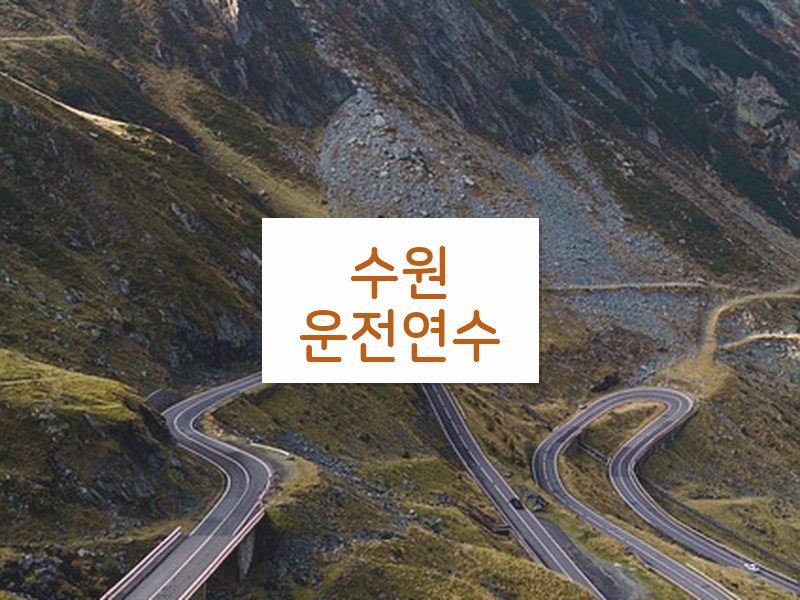 수원운전연수 후기