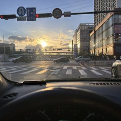 사랑하는 사람과의 드라이브