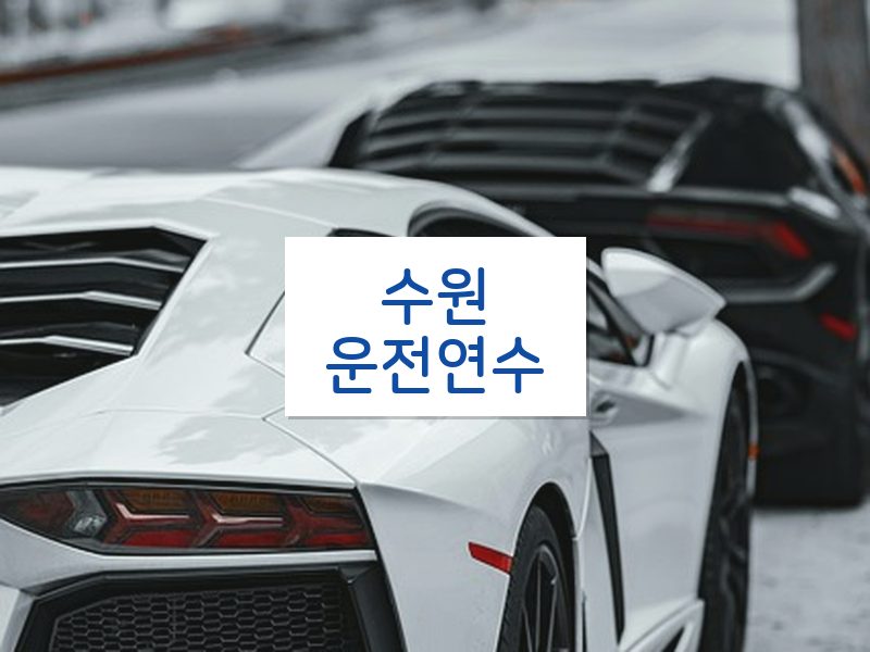 수원운전연수 후기
