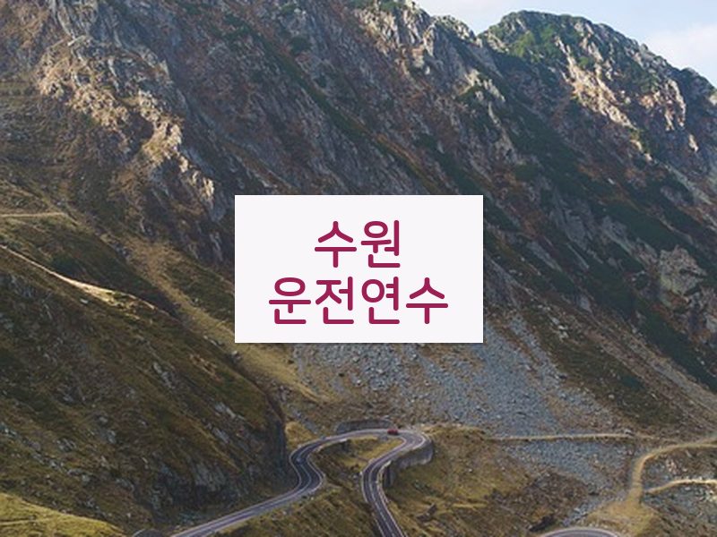 수원운전연수 후기