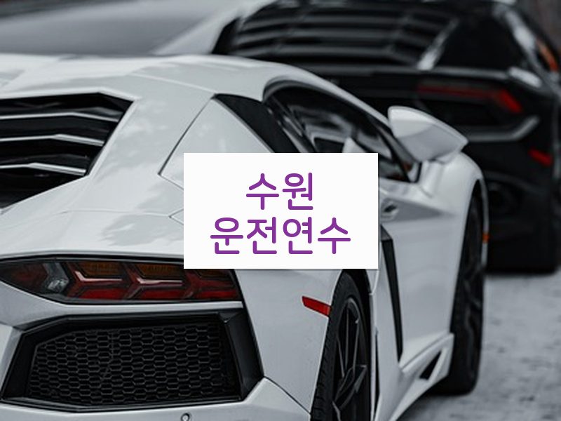 수원운전연수 후기